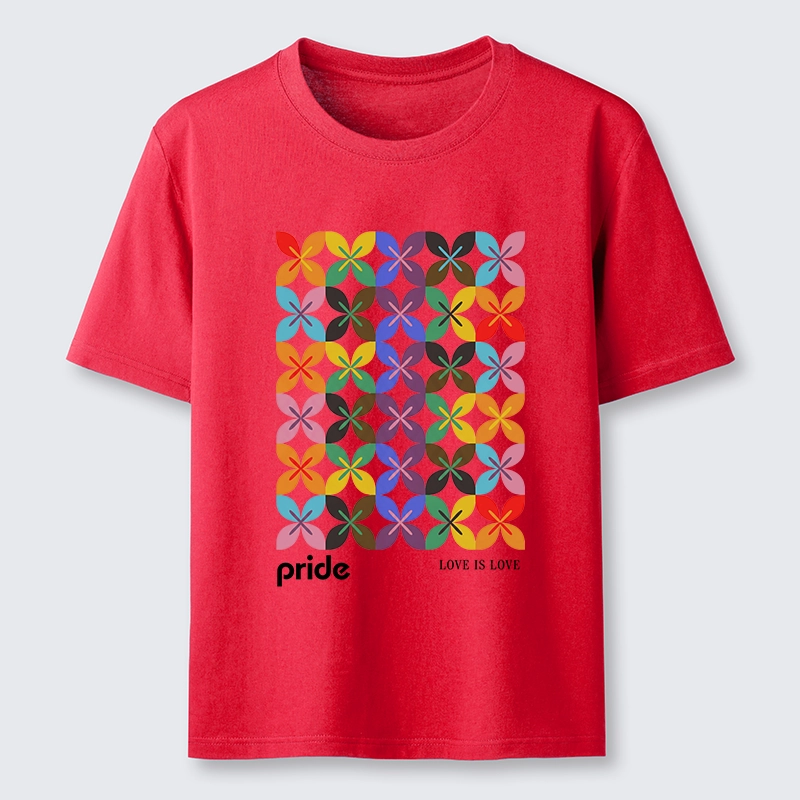 Tokyo-Tiger Pride Geometric Flower Pattern Classic T-Shirt
