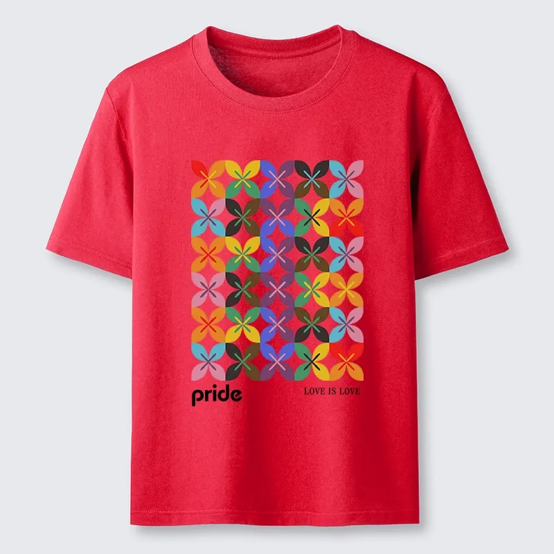 Tokyo-Tiger Pride Geometric Flower Pattern Classic T-Shirt