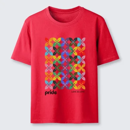Tokyo-Tiger Pride Geometric Flower Pattern Classic T-Shirt