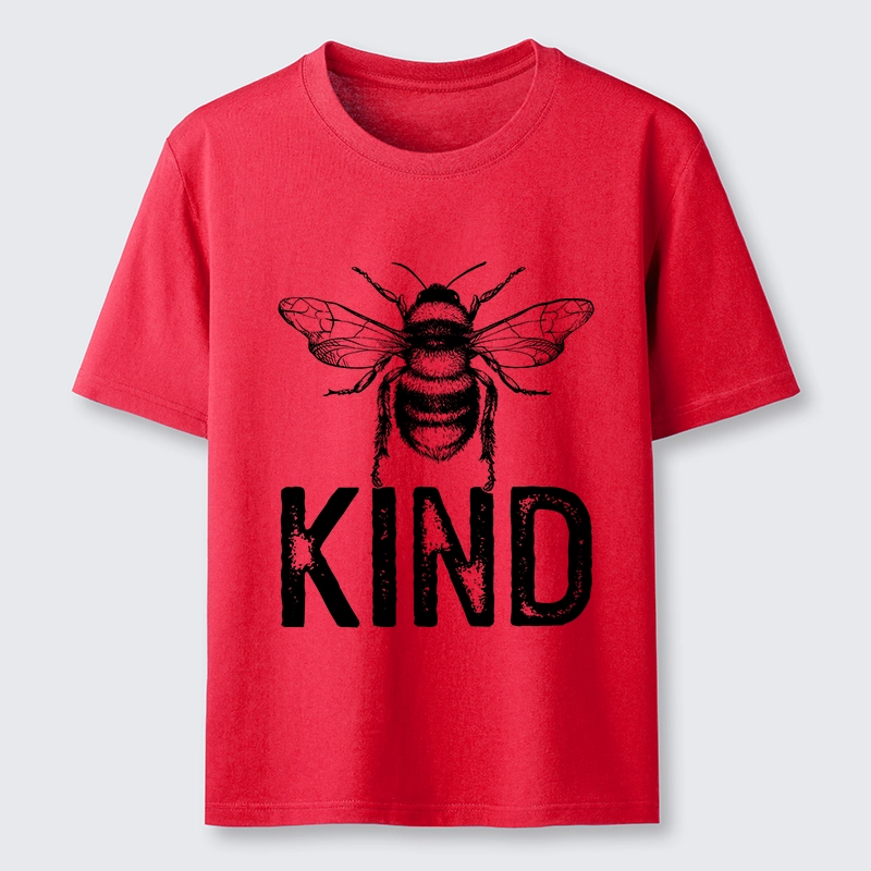 Tokyo-Tiger Minimalist Bee Kind Illustration Classic T-Shirt