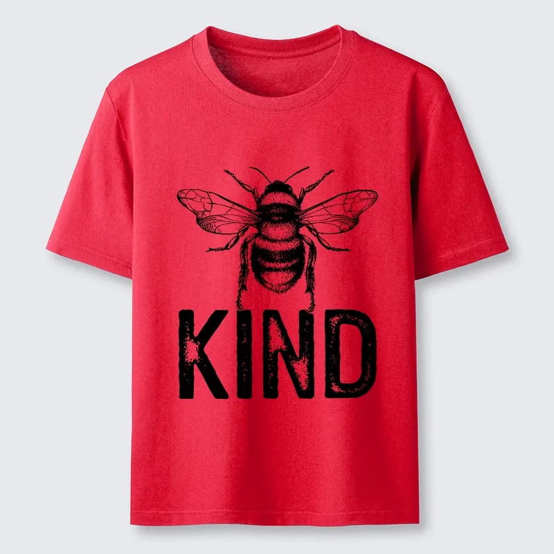 Tokyo-Tiger Minimalist Bee Kind Illustration Classic T-Shirt