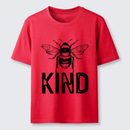 Tokyo-Tiger Minimalist Bee Kind Illustration Classic T-Shirt