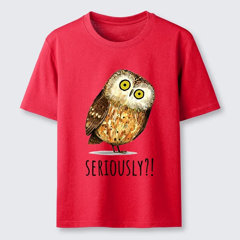 Tokyo-Tiger Seriously Confused Owl Meme Art Classic T-Shirt