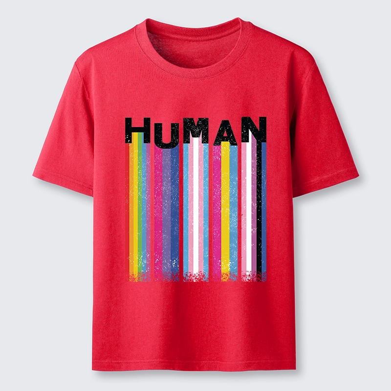 Tokyo-Tiger Rainbow Stripes Human Pride Classic T-Shirt