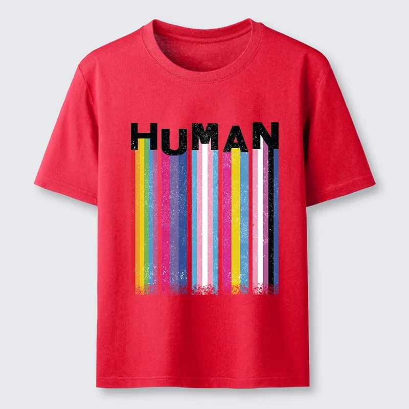 Tokyo-Tiger Rainbow Stripes Human Pride Classic T-Shirt