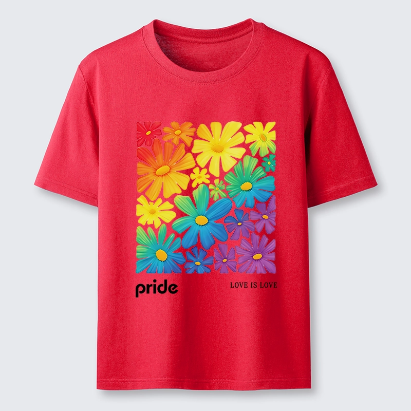 Tokyo-Tiger Colorful Blooms Honor Equal Loving Souls Classic T-Shirt