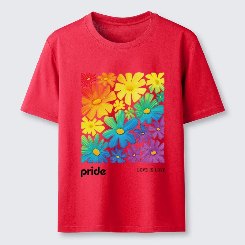 Tokyo-Tiger Colorful Blooms Honor Equal Loving Souls Classic T-Shirt