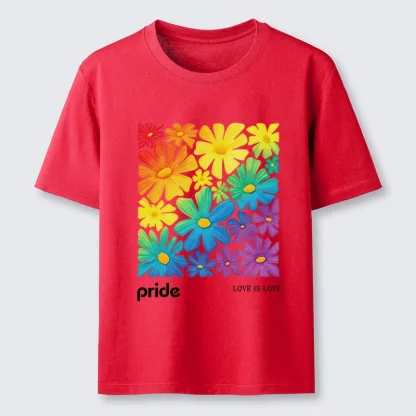 Tokyo-Tiger Colorful Blooms Honor Equal Loving Souls Classic T-Shirt