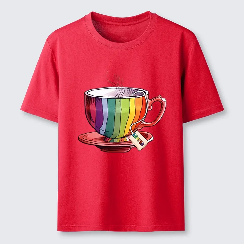Tokyo-Tiger Rainbow Pride Tea Cup Classic T-Shirt