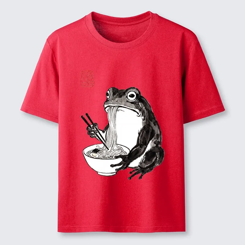 Tokyo-Tiger Cat Loves Eating Pasta Classic T-Shirt