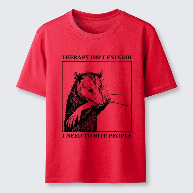 Tokyo-Tiger Funny Opossum Biting People Classic T-Shirt