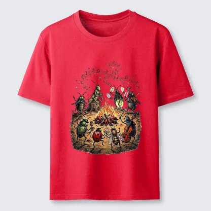 Tokyo-Tiger Bug Band Campfire Jam Classic T-Shirt