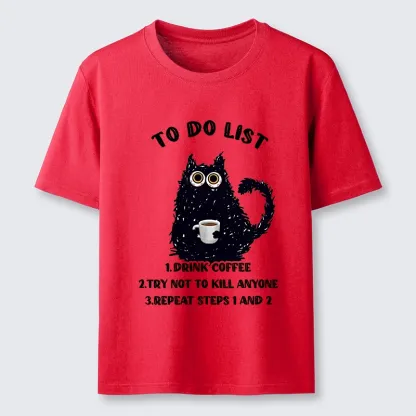 Tokyo-Tiger Funny Meme Daily Coffee Routine Classic T-Shirt