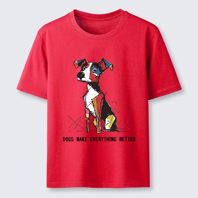 Tokyo-Tiger Colorful Puppy Street Art Graphic Classic T-Shirt Sale