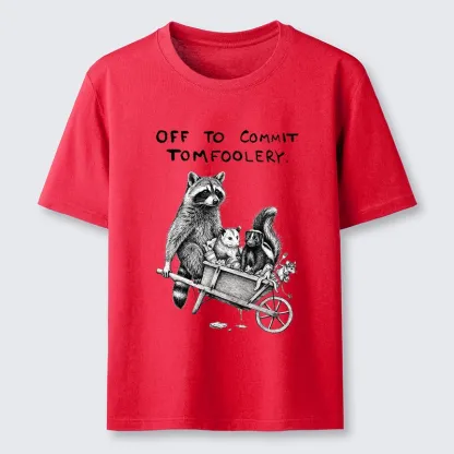 Tokyo-Tiger Raccoon Crew On A Mission Classic T-Shirt