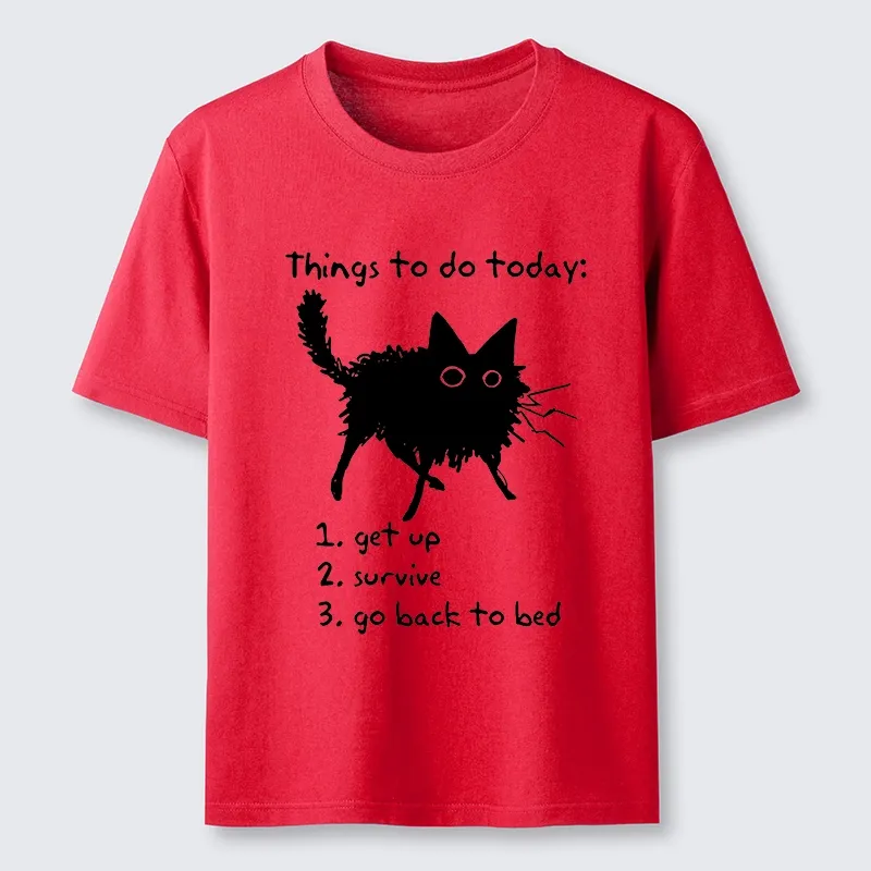 Tokyo-Tiger Lazy Cat Survive Day Funny Meme Classic T-Shirt