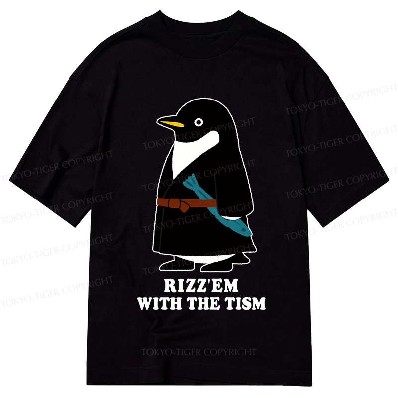 Tokyo-Tiger Rizz'Em With The Tism Classic T-Shirt
