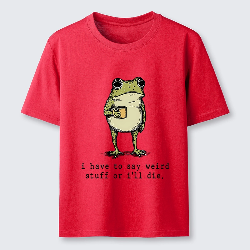 Tokyo-Tiger Funny Meme Weird Talking Coffee Frog Classic T-Shirt