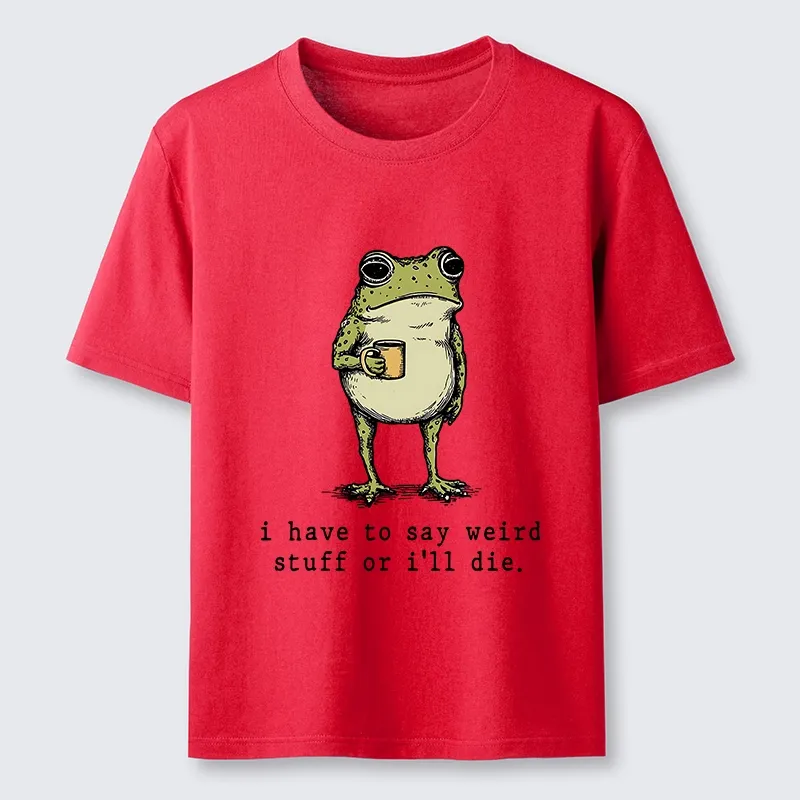 Tokyo-Tiger Funny Meme Weird Talking Coffee Frog Classic T-Shirt Sale