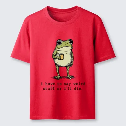 Tokyo-Tiger Funny Meme Weird Talking Coffee Frog Classic T-Shirt