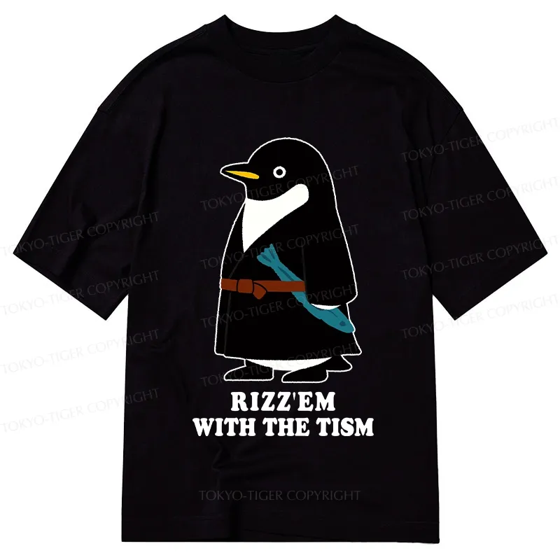 Tokyo-Tiger Rizz'Em With The Tism Classic T-Shirt