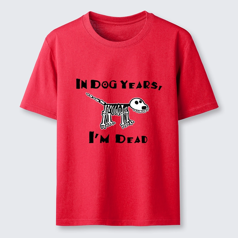 Tokyo-Tiger Funny Meme Old Dog Dead In Dog Years Vibe Classic T-Shirt Sale