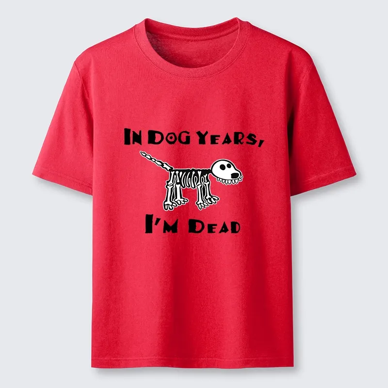 Tokyo-Tiger Funny Meme Old Dog Dead In Dog Years Vibe Classic T-Shirt