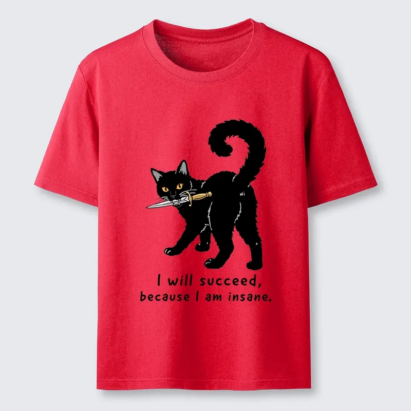 Tokyo-Tiger Brave Black Cat Wild Success Vibe Classic T-Shirt