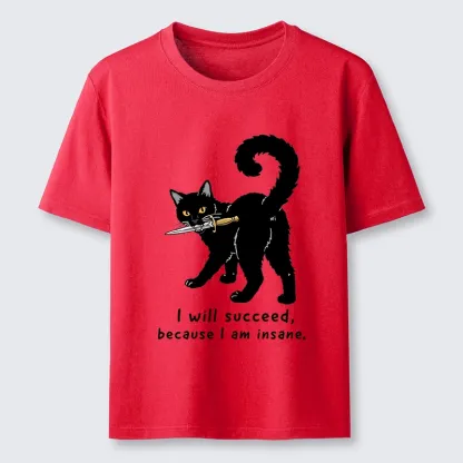 Tokyo-Tiger Brave Black Cat Wild Success Vibe Classic T-Shirt