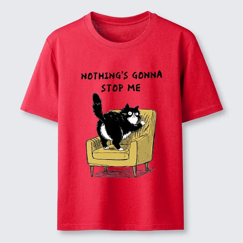 Tokyo-Tiger Sassy Cat Scratch Sofa Relatable Print Classic T-Shirt