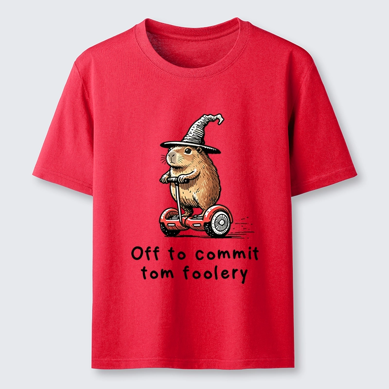 Tokyo-Tiger Cute Magic Capybara Foolish Fun Art Classic T-Shirt