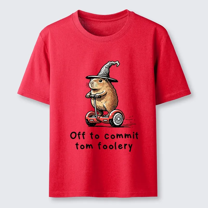 Tokyo-Tiger Cute Magic Capybara Foolish Fun Art Classic T-Shirt