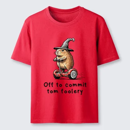 Tokyo-Tiger Cute Magic Capybara Foolish Fun Art Classic T-Shirt