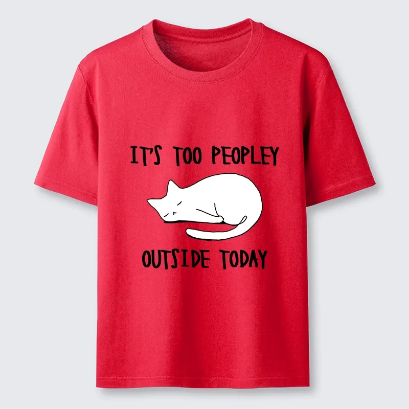 Tokyo-Tiger Funny Meme Quiet Lazy Cat Minimal Line Art Classic T-Shirt