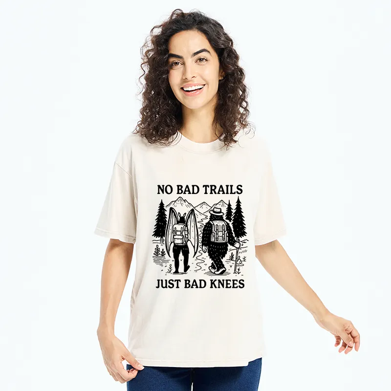 Tokyo-Tiger Go Camping With Monsters Washed T-Shirt