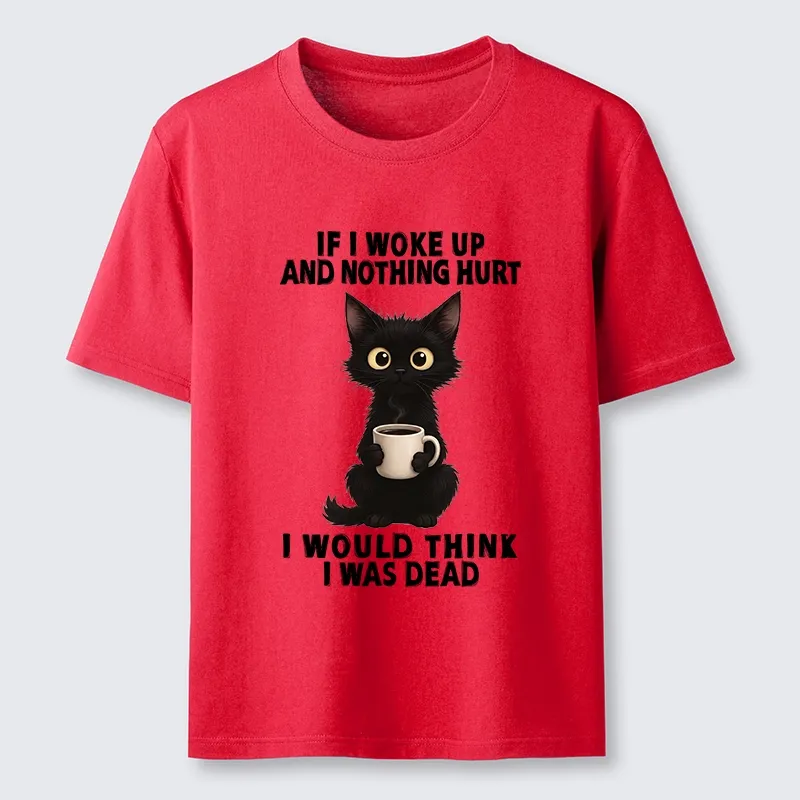 Tokyo-Tiger Funny Cute Black Cat And Coffee Meme Classic T-Shirt