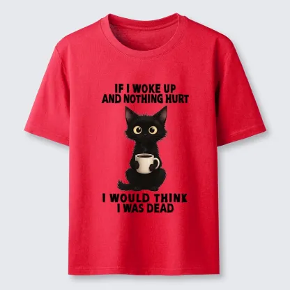Tokyo-Tiger Funny Cute Black Cat And Coffee Meme Classic T-Shirt