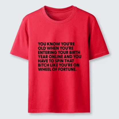Tokyo-Tiger Relatable Old Human Joke Meme Classic T-Shirt