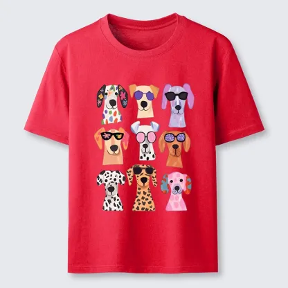 Tokyo-Tiger Colorful Dog Squad Meme Classic T-Shirt