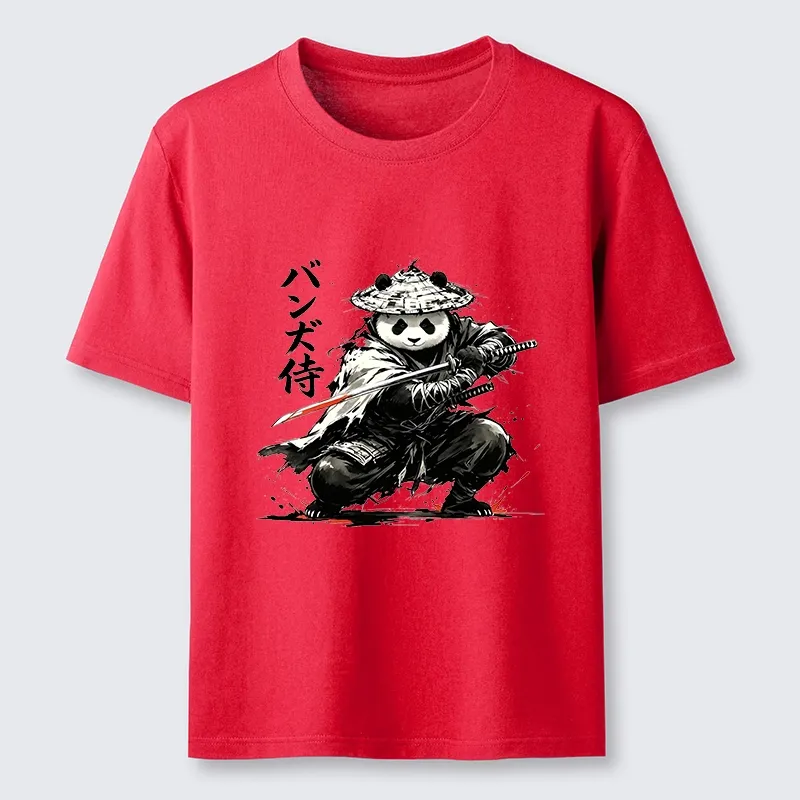 Tokyo-Tiger Panda Samurai Warrior Classic T-Shirt