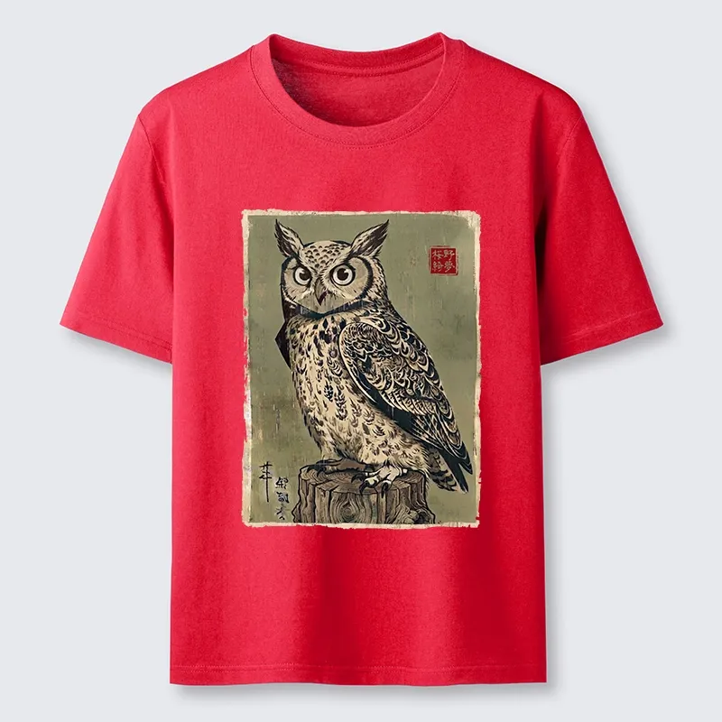 Tokyo-Tiger Wise Forest Owl Classic T-Shirt