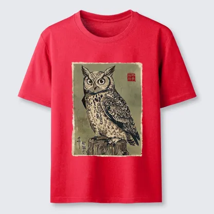Tokyo-Tiger Wise Forest Owl Classic T-Shirt