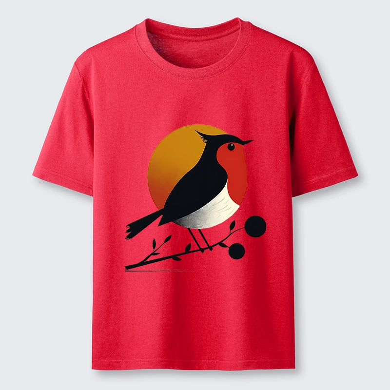Tokyo-Tiger Robin Sunset Rest Classic T-Shirt