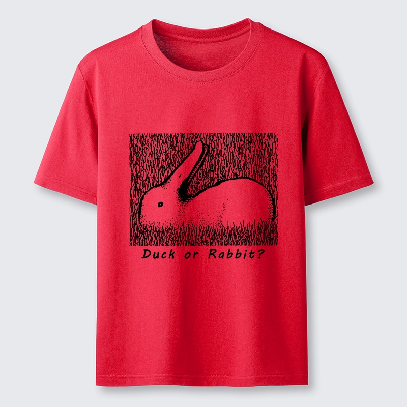 Tokyo-Tiger Funny Duck Rabbit Trick Classic T-Shirt