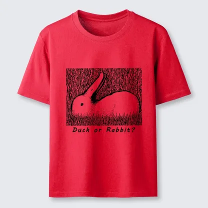 Tokyo-Tiger Funny Duck Rabbit Trick Classic T-Shirt