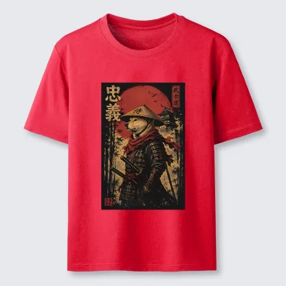 Tokyo-Tiger Loyal Samurai Dog With A Sword Classic T-Shirt