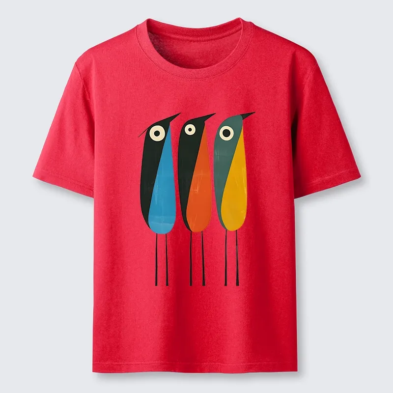 Tokyo-Tiger Bold Shape Birds Classic T-Shirt