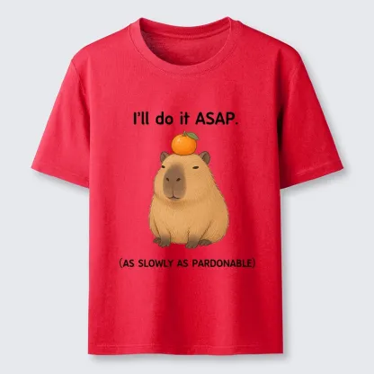 Tokyo-Tiger Slow Task Capybara Meme Classic T-Shirt