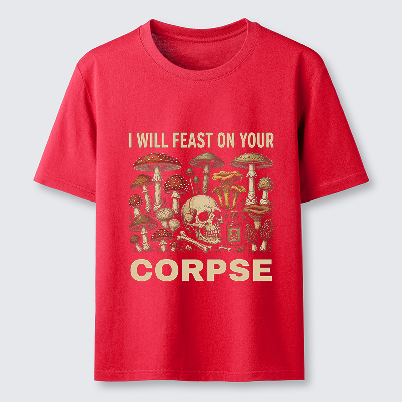 Tokyo-Tiger Funny Mushroom Skull Classic T-Shirt