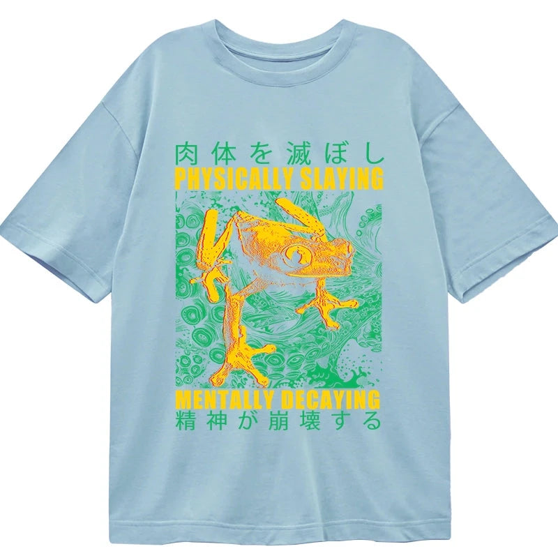 Tokyo-Tiger Physically Slaying Mentally Decaying Classic T-Shirt